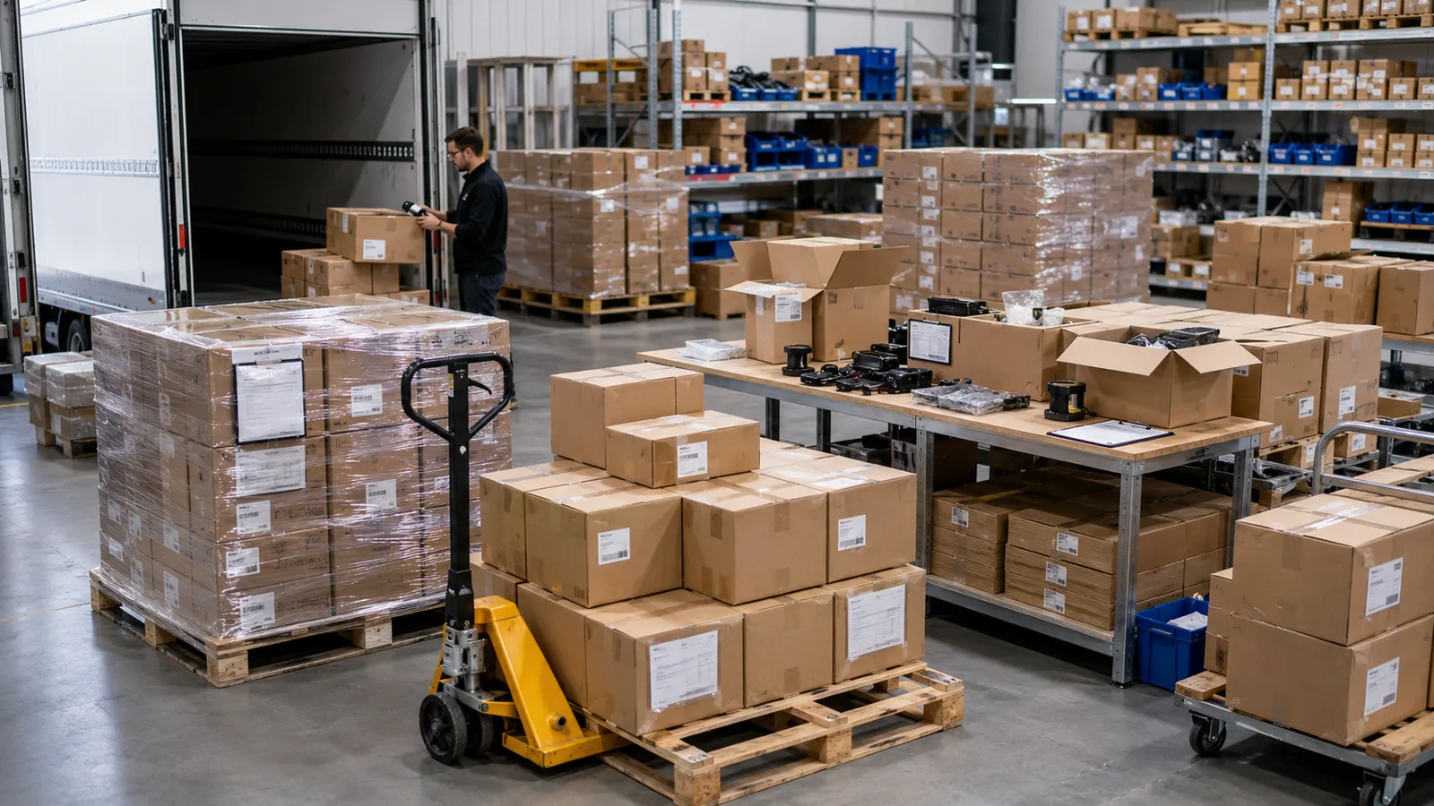 Shipping and delivery support for wholesale e-bike accessory cartons