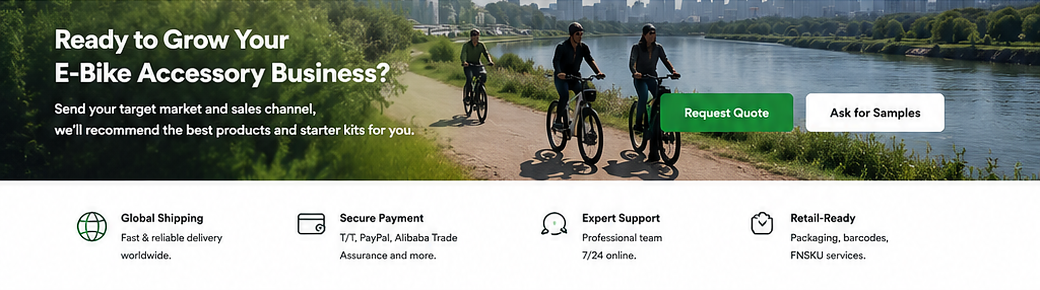 Ready to grow your e-bike accessory business with OpenRyd service highlights.